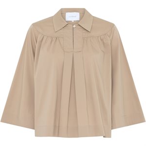 LA ROUGE - Vilma Shirt - Dark Sand